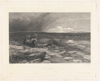Turfverzamelaars door Edward Radclyffe